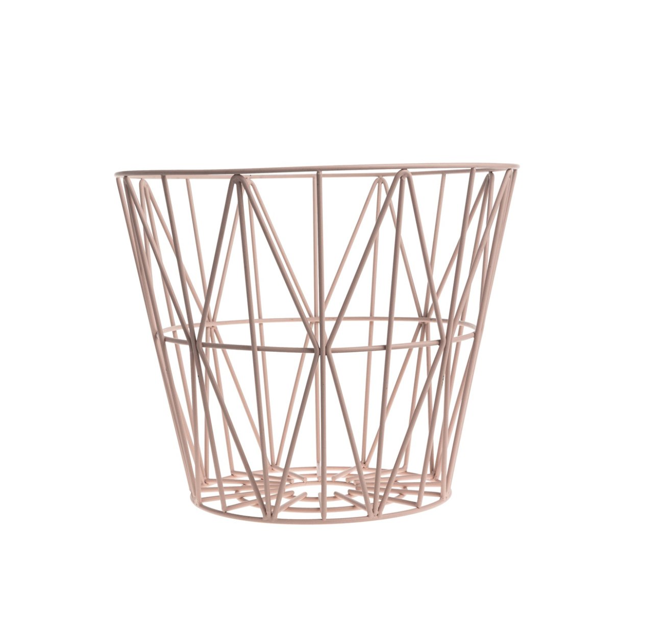 Panier de rangement Wire Basket - Rose